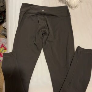 lululemon athletica women’s Charcoal Gray Leggings full length